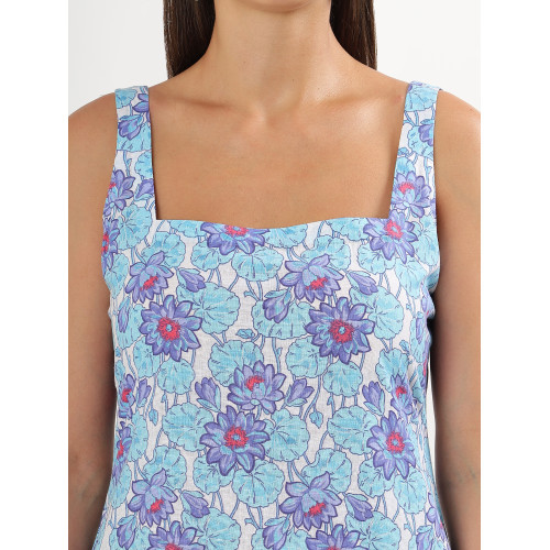 Sky Bloom Strappy Kurta Set